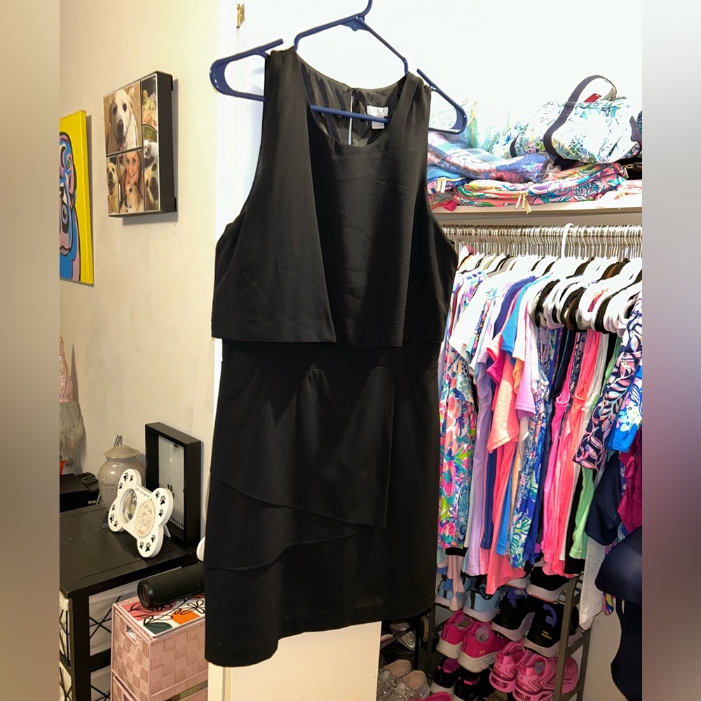 🖤J.Crew Layered Black Dress🖤
